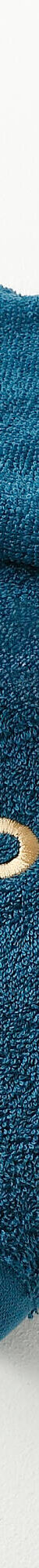 Serviettes de bain brodées Bélier - 420g/m2 (bleu paon) Serviettes de bain brodées Bélier - 420g/m2 (bleu paon)